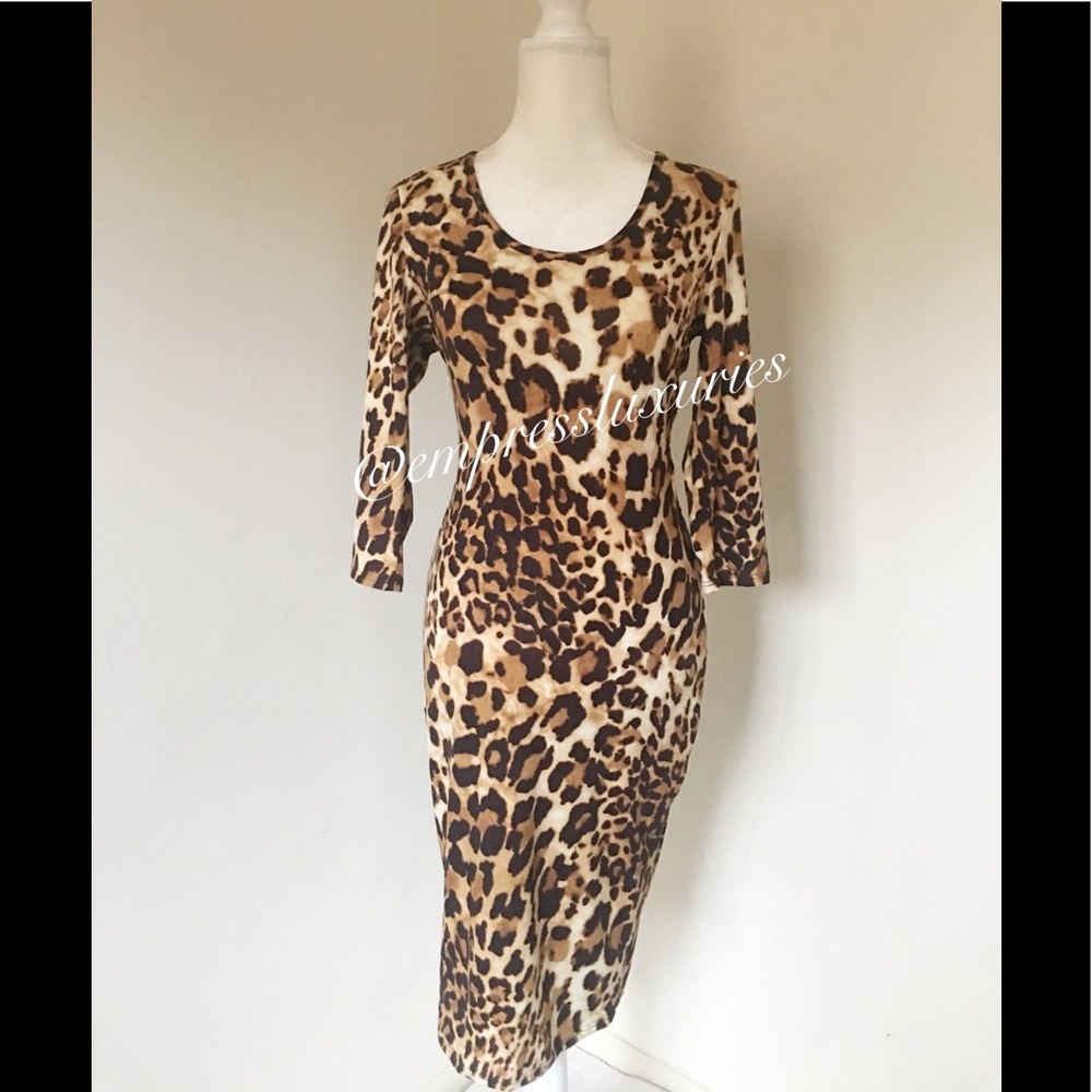 Leopard Print Dress✨✨ - Picture 4 of 4